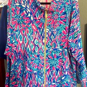 Lilly Pulitzer zip up jacket